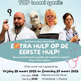 TOP Toneel speelt ‘Extra hulp op de eerste hulp!’