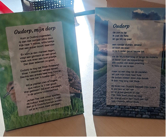 Winnende gedichten onthuld in Wijkcentrum De Oever