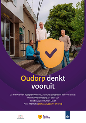 Uitnodiging bijeenkomst: Goed voorbereid op een noodsituatie – Oudorp